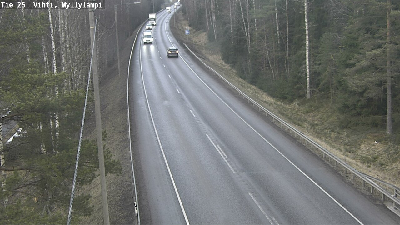 Kelikamerat Kuva Tie 25 Lohja Myllylampi, Lohja, Uusimaa