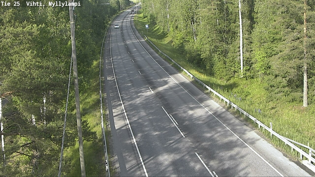 Kelikamerat Kuva Tie 25 Lohja Myllylampi, Lohja, Uusimaa