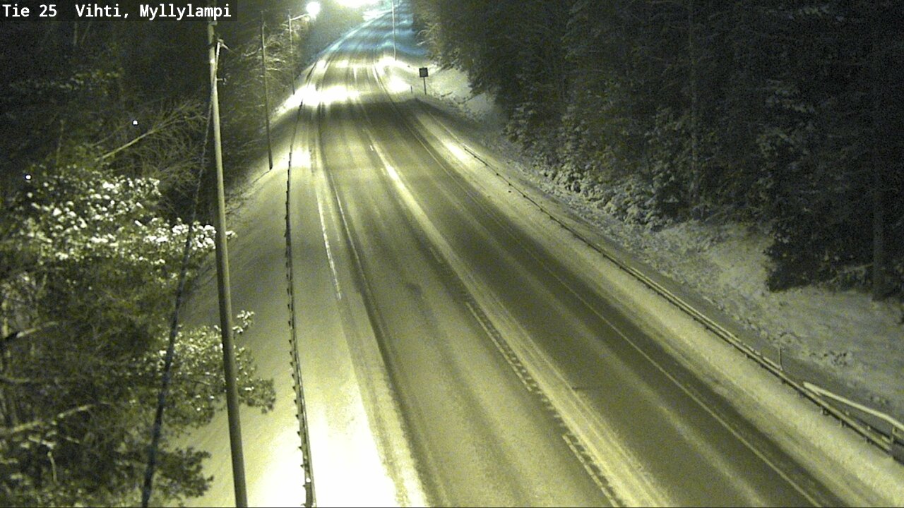 Kelikamerat Kuva Tie 25 Lohja Myllylampi, Lohja, Uusimaa