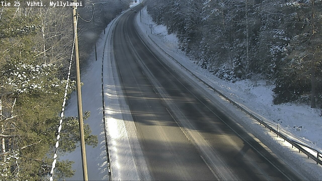 Kelikamerat Kuva Tie 25 Lohja Myllylampi, Lohja, Uusimaa