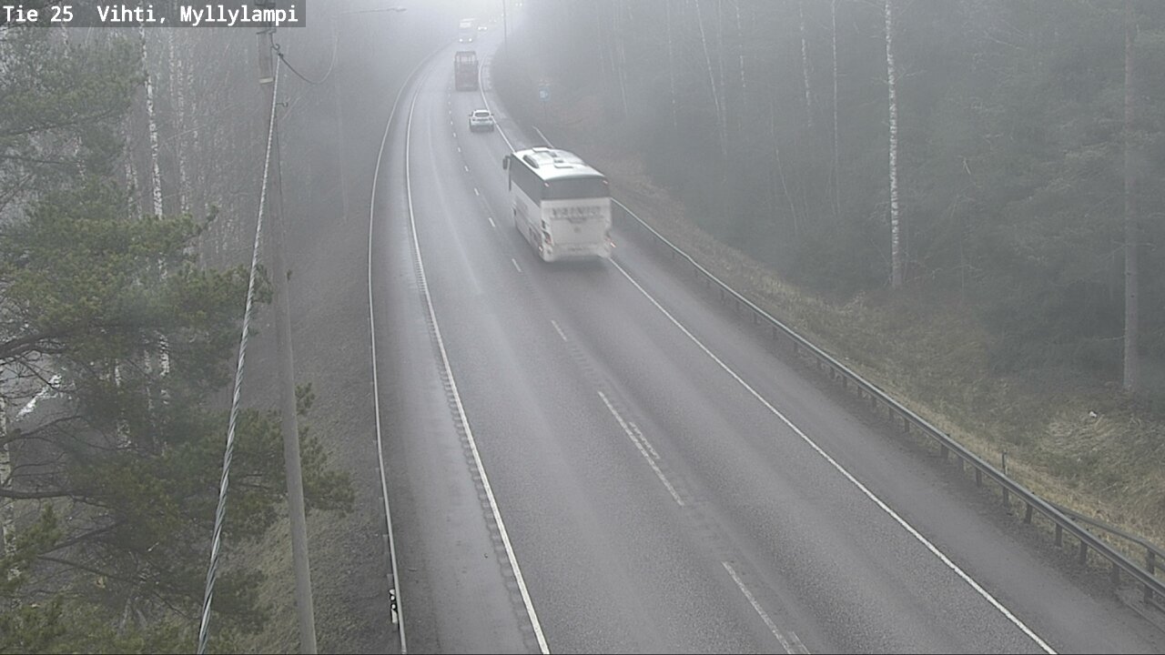 Kelikamerat Kuva Tie 25 Lohja Myllylampi, Lohja, Uusimaa