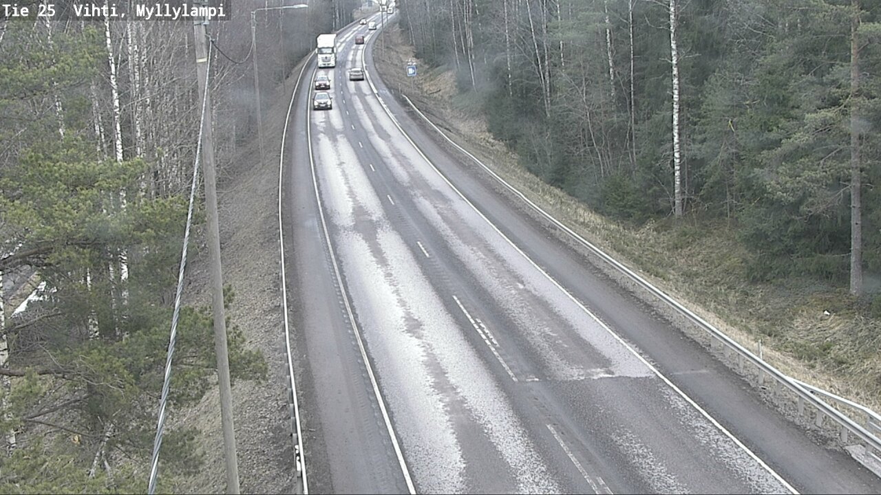 Kelikamerat Kuva Tie 25 Lohja Myllylampi, Lohja, Uusimaa