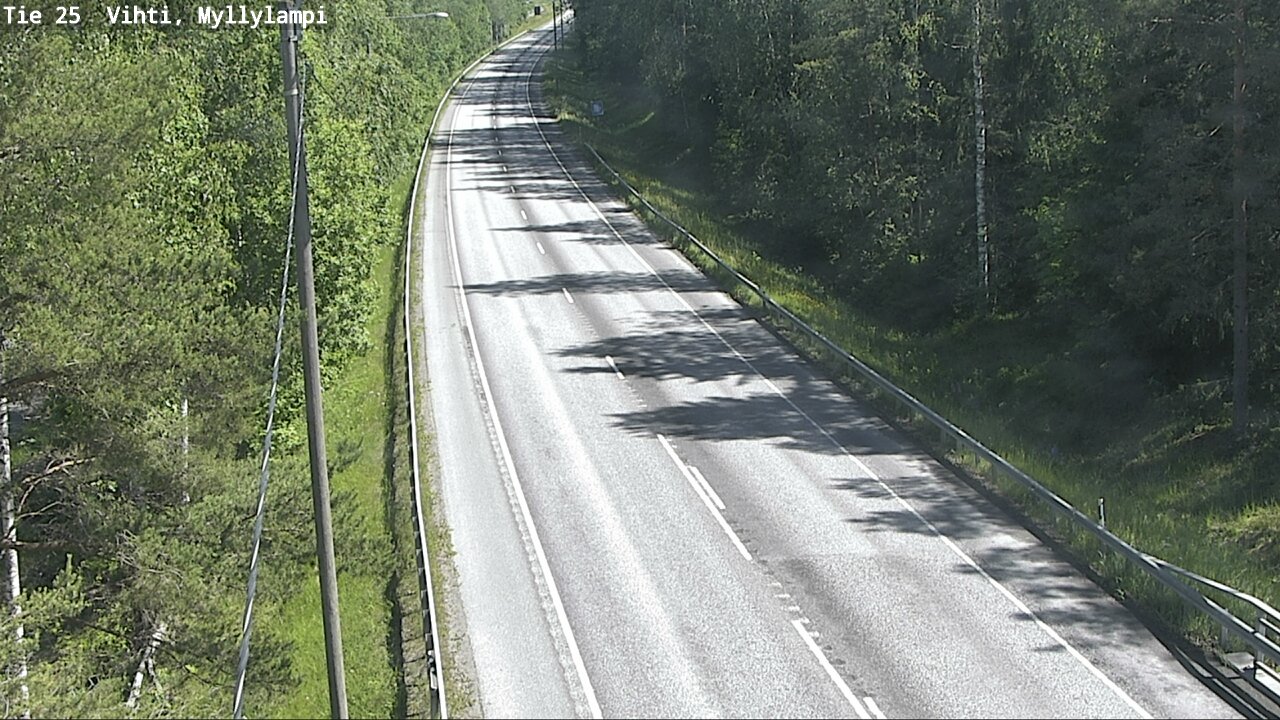 Kelikamerat Kuva Tie 25 Lohja Myllylampi, Lohja, Uusimaa