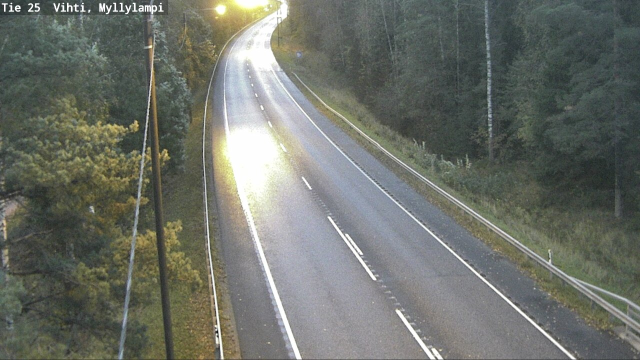 Kelikamerat Kuva Tie 25 Lohja Myllylampi, Lohja, Uusimaa