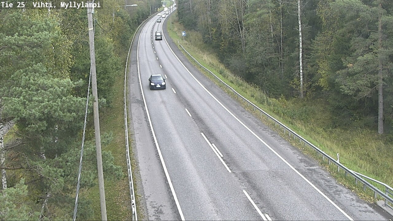 Kelikamerat Kuva Tie 25 Lohja Myllylampi, Lohja, Uusimaa