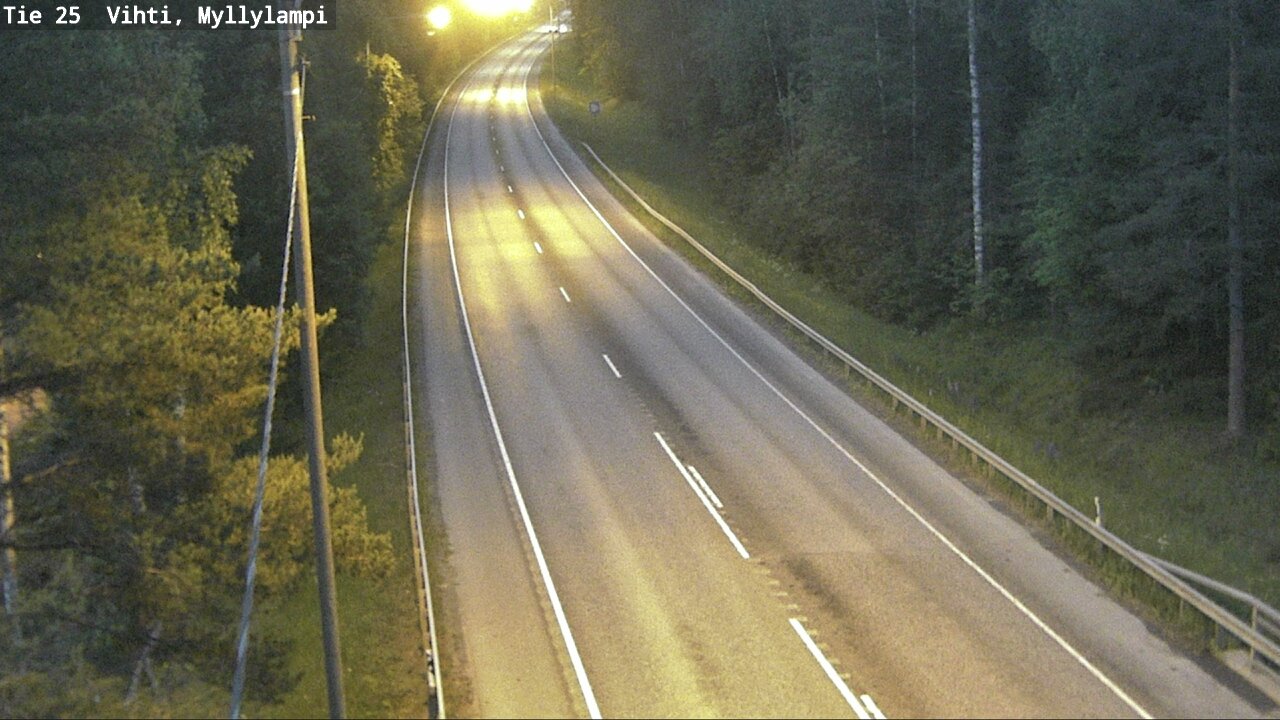 Kelikamerat Kuva Tie 25 Lohja Myllylampi, Lohja, Uusimaa