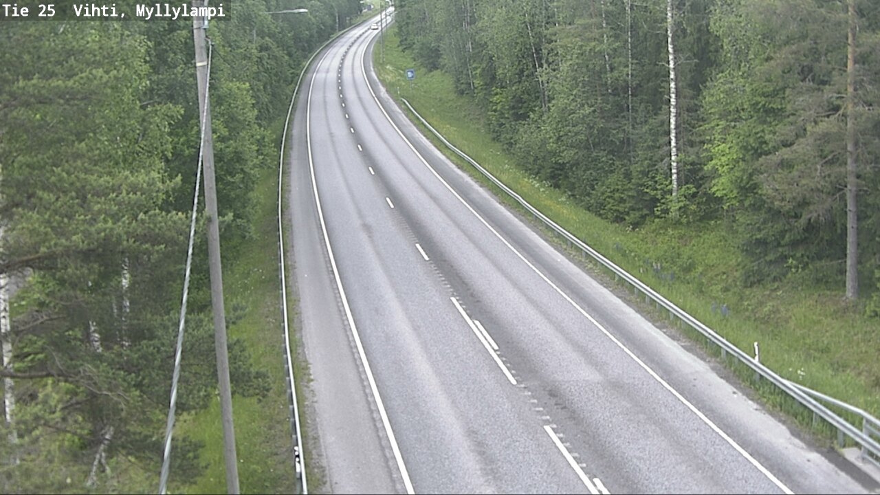 Kelikamerat Kuva Tie 25 Lohja Myllylampi, Lohja, Uusimaa
