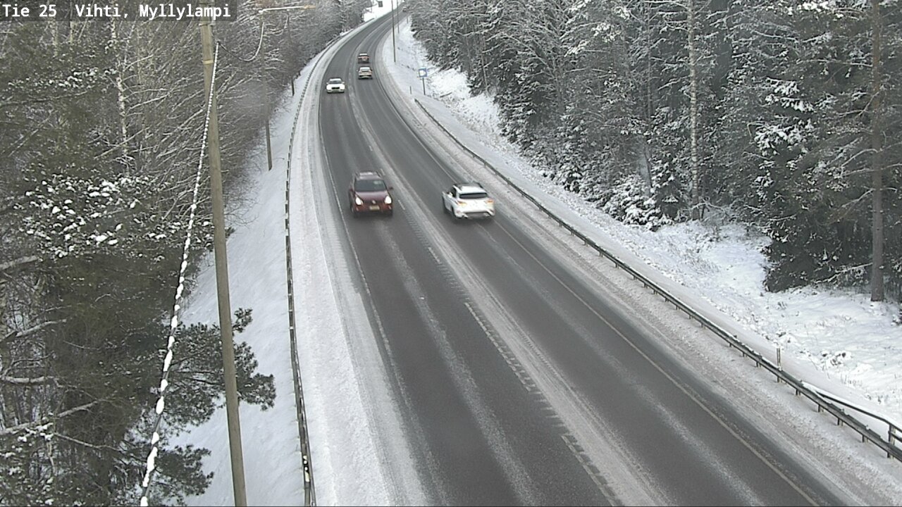 Kelikamerat Kuva Tie 25 Lohja Myllylampi, Lohja, Uusimaa