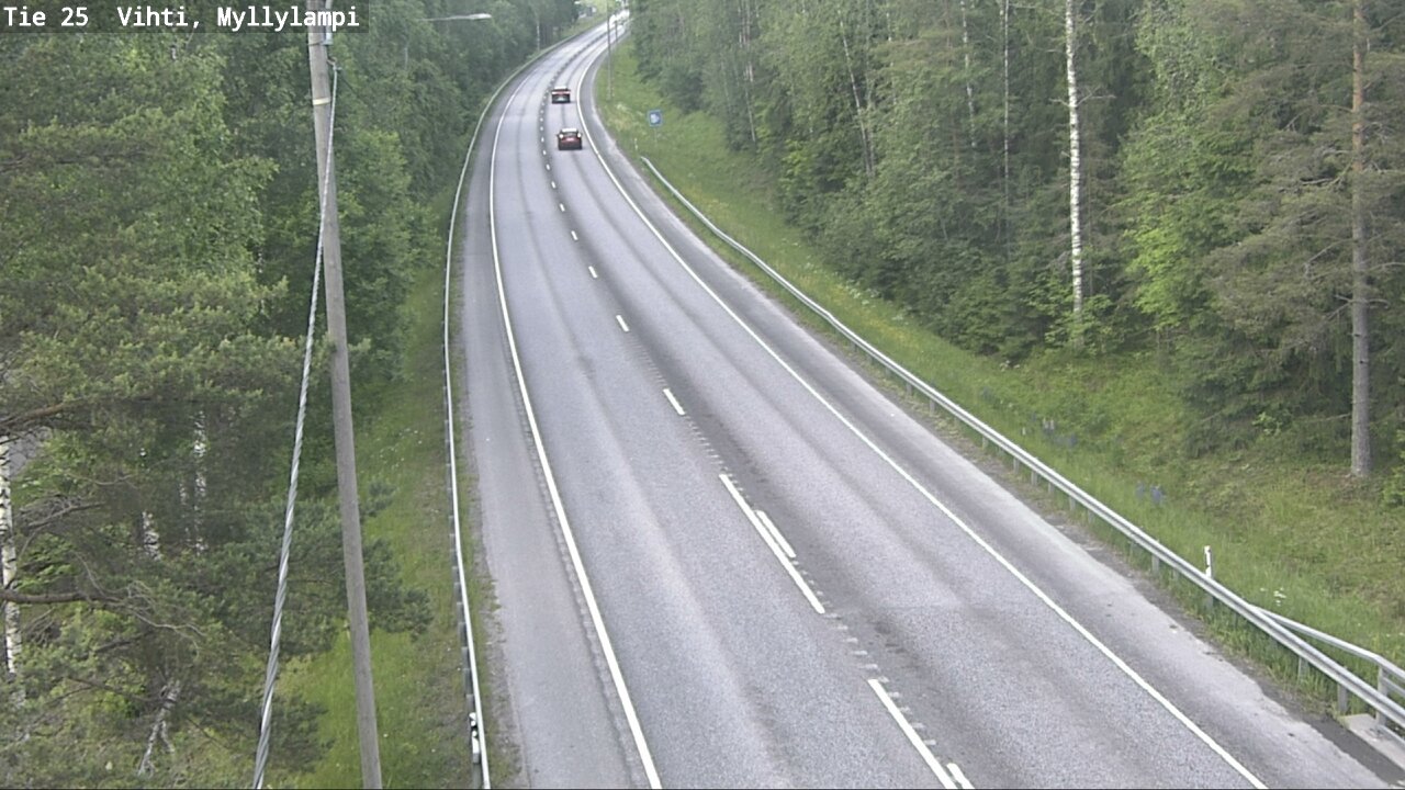 Kelikamerat Kuva Tie 25 Lohja Myllylampi, Lohja, Uusimaa