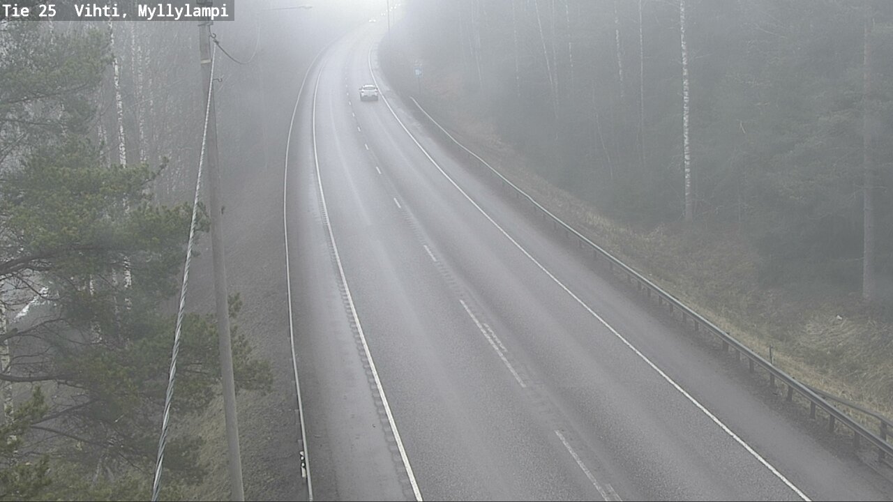 Kelikamerat Kuva Tie 25 Lohja Myllylampi, Lohja, Uusimaa