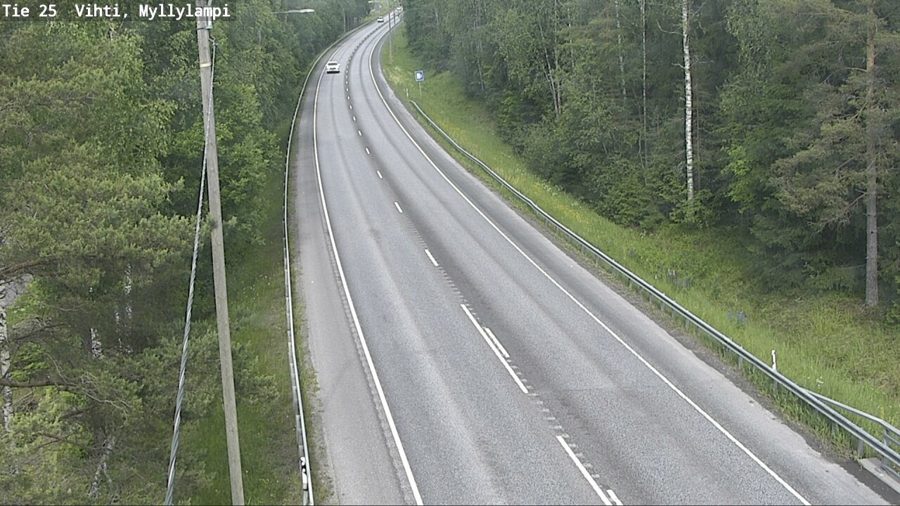 Kelikamerat Kuva Tie 25 Lohja Myllylampi, Lohja, Uusimaa