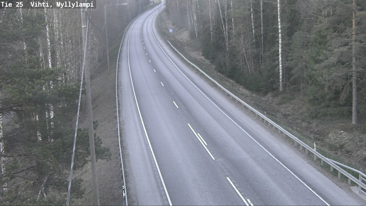 Kelikamerat Kuva Tie 25 Lohja Myllylampi, Lohja, Uusimaa
