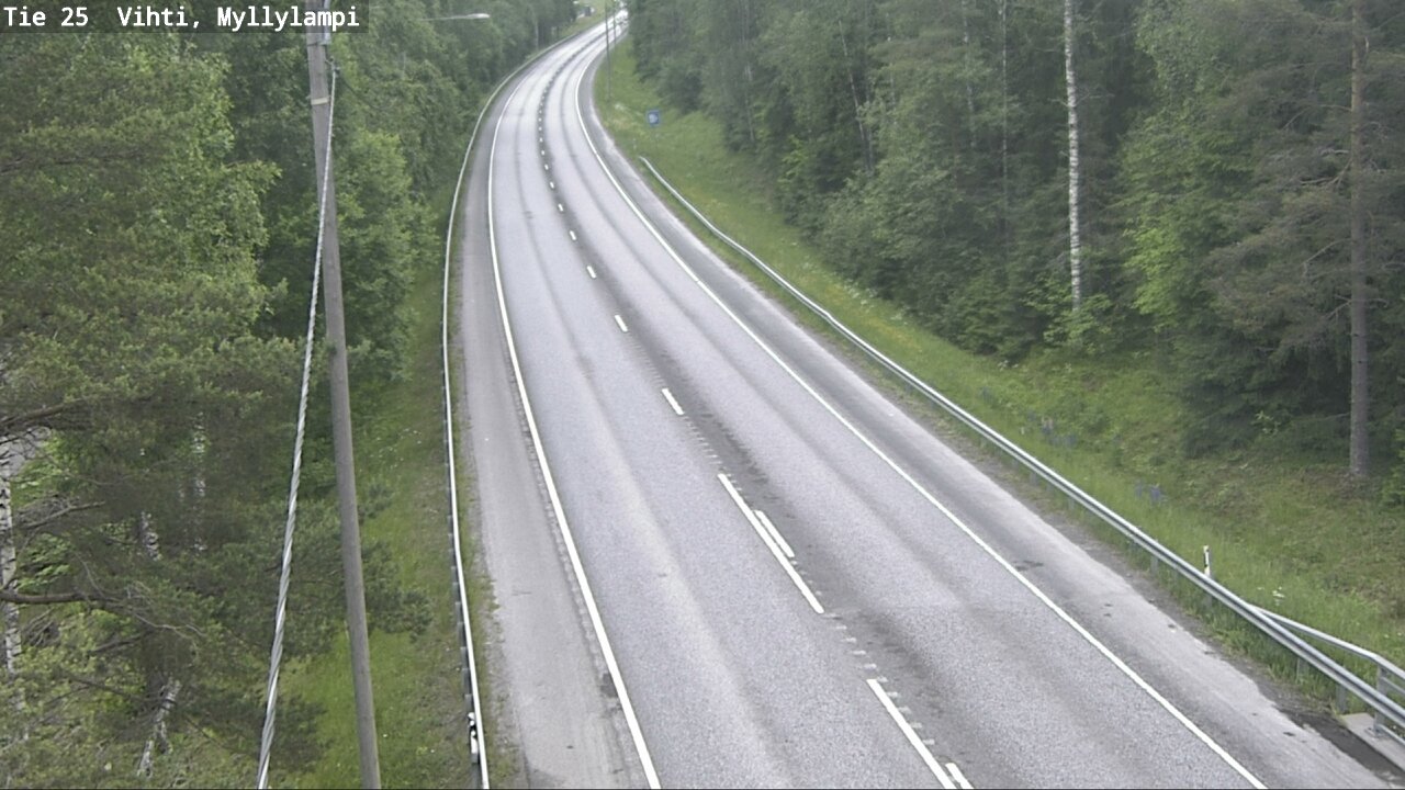 Kelikamerat Kuva Tie 25 Lohja Myllylampi, Lohja, Uusimaa