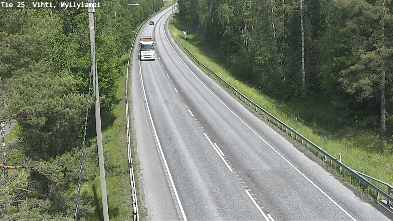 Kelikamerat Kuva Tie 25 Lohja Myllylampi, Lohja, Uusimaa
