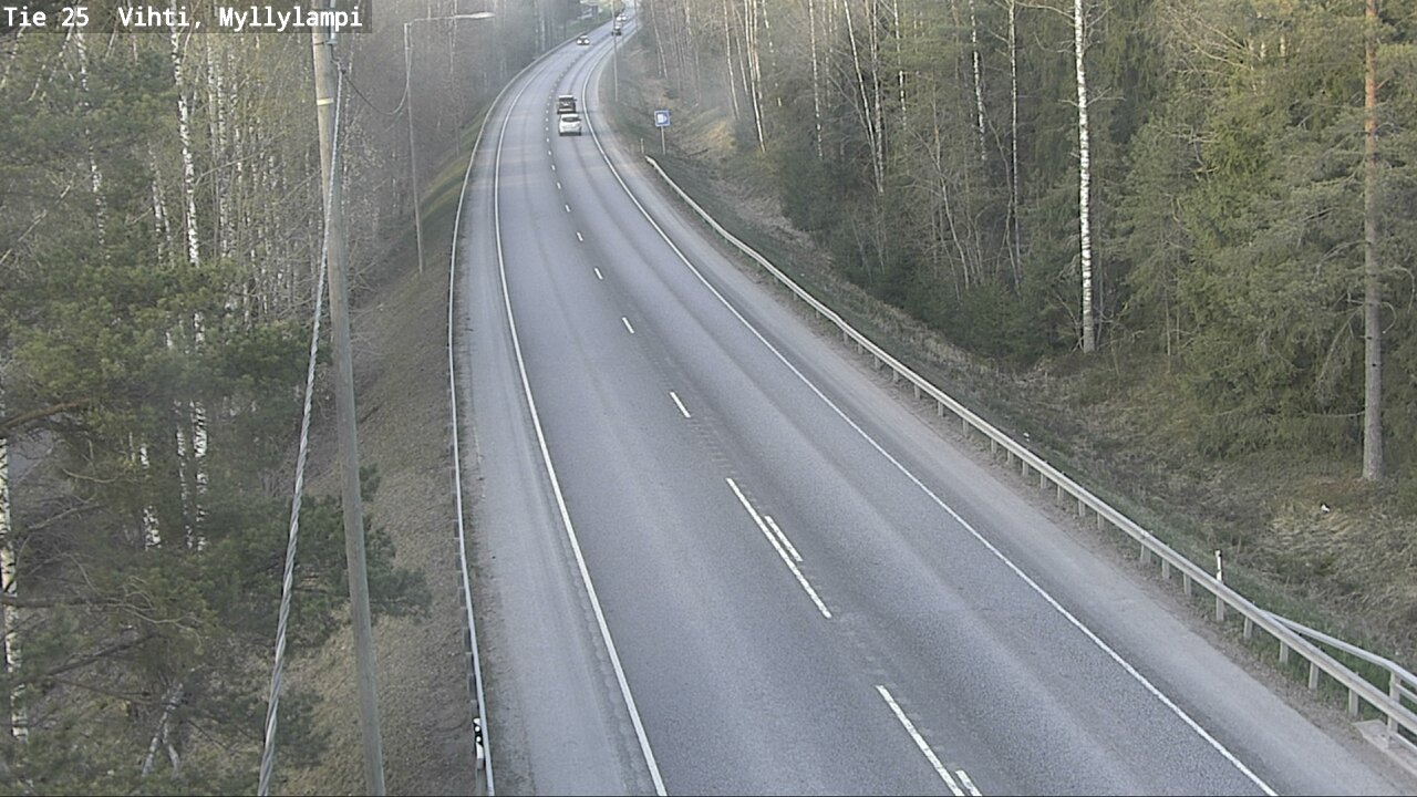 Kelikamerat Kuva Tie 25 Lohja Myllylampi, Lohja, Uusimaa