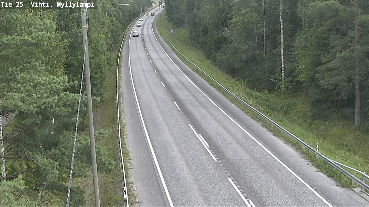 Kelikamerat Kuva Tie 25 Lohja Myllylampi, Lohja, Uusimaa