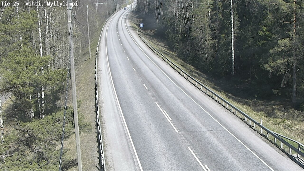 Kelikamerat Kuva Tie 25 Lohja Myllylampi, Lohja, Uusimaa