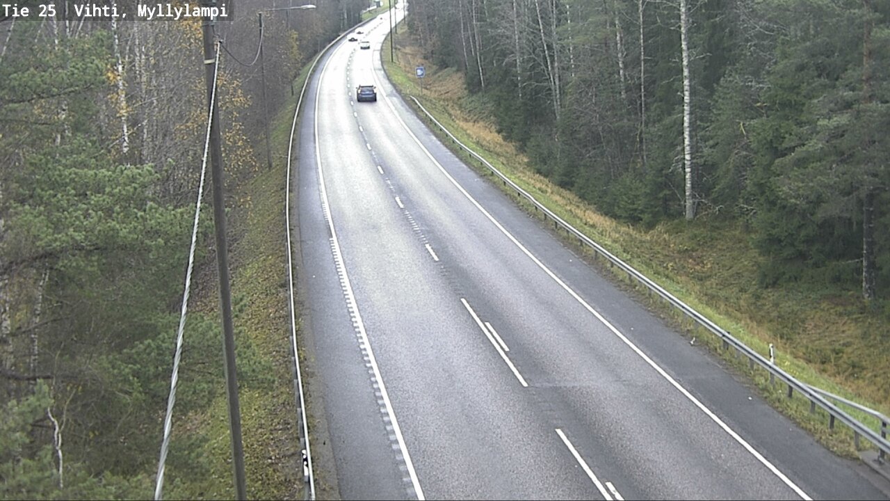 Kelikamerat Kuva Tie 25 Lohja Myllylampi, Lohja, Uusimaa