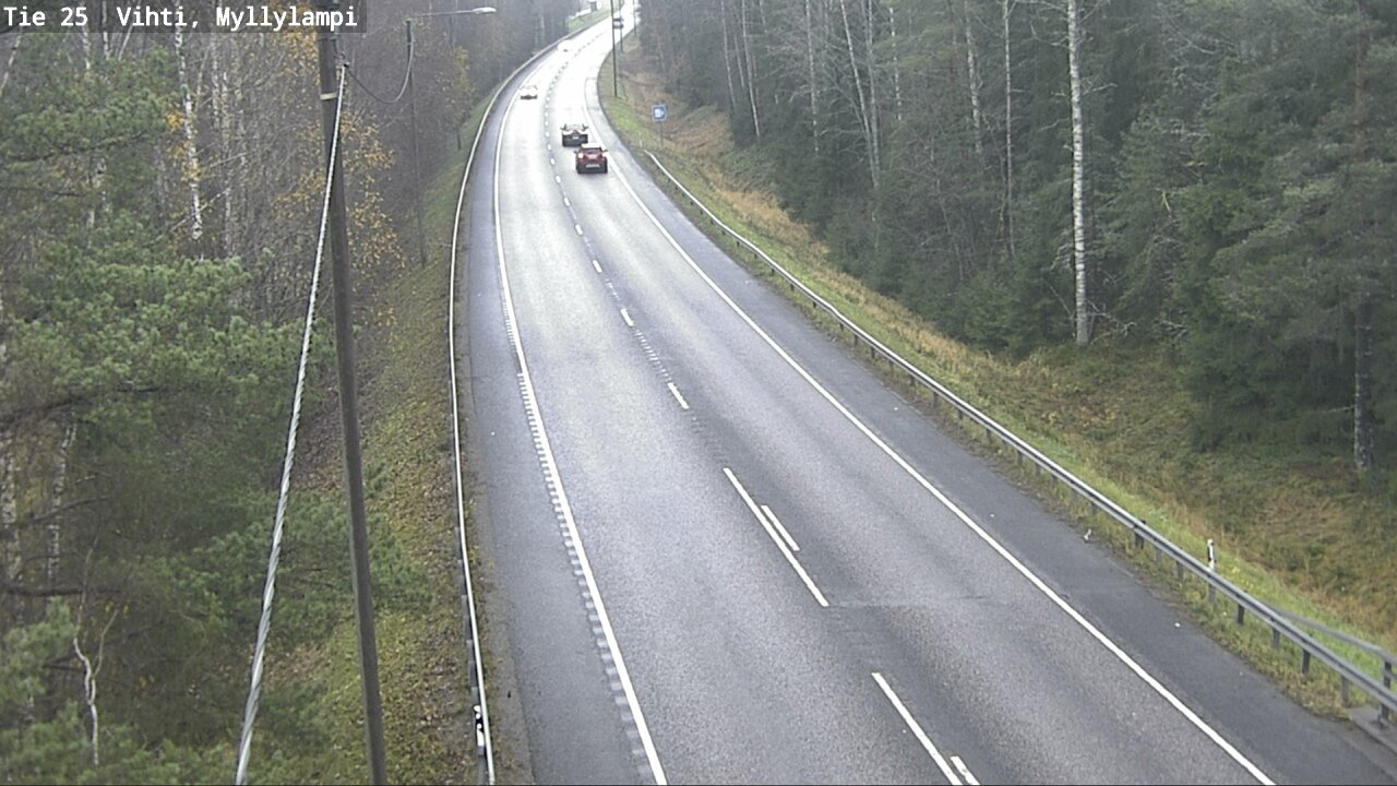 Kelikamerat Kuva Tie 25 Lohja Myllylampi, Lohja, Uusimaa