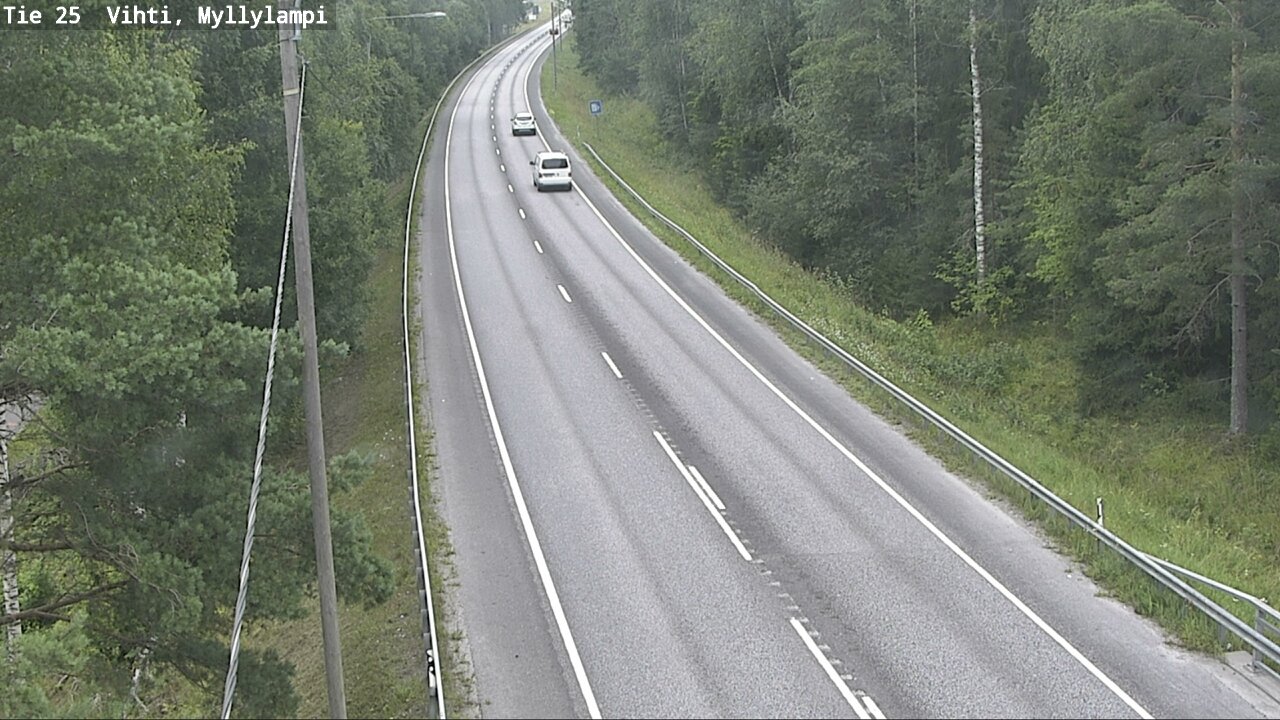 Kelikamerat Kuva Tie 25 Lohja Myllylampi, Lohja, Uusimaa