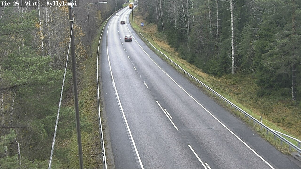 Kelikamerat Kuva Tie 25 Lohja Myllylampi, Lohja, Uusimaa