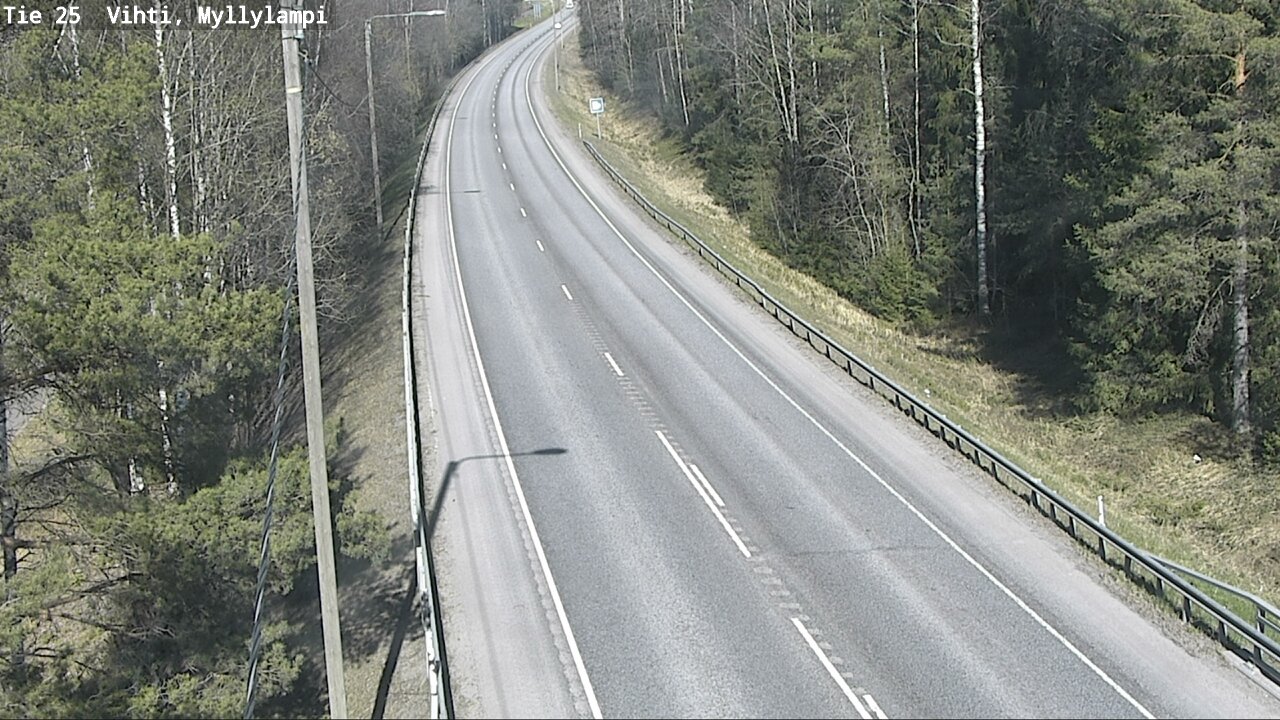 Kelikamerat Kuva Tie 25 Lohja Myllylampi, Lohja, Uusimaa