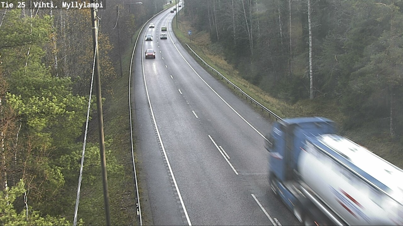 Kelikamerat Kuva Tie 25 Lohja Myllylampi, Lohja, Uusimaa