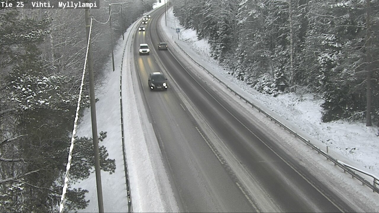 Kelikamerat Kuva Tie 25 Lohja Myllylampi, Lohja, Uusimaa