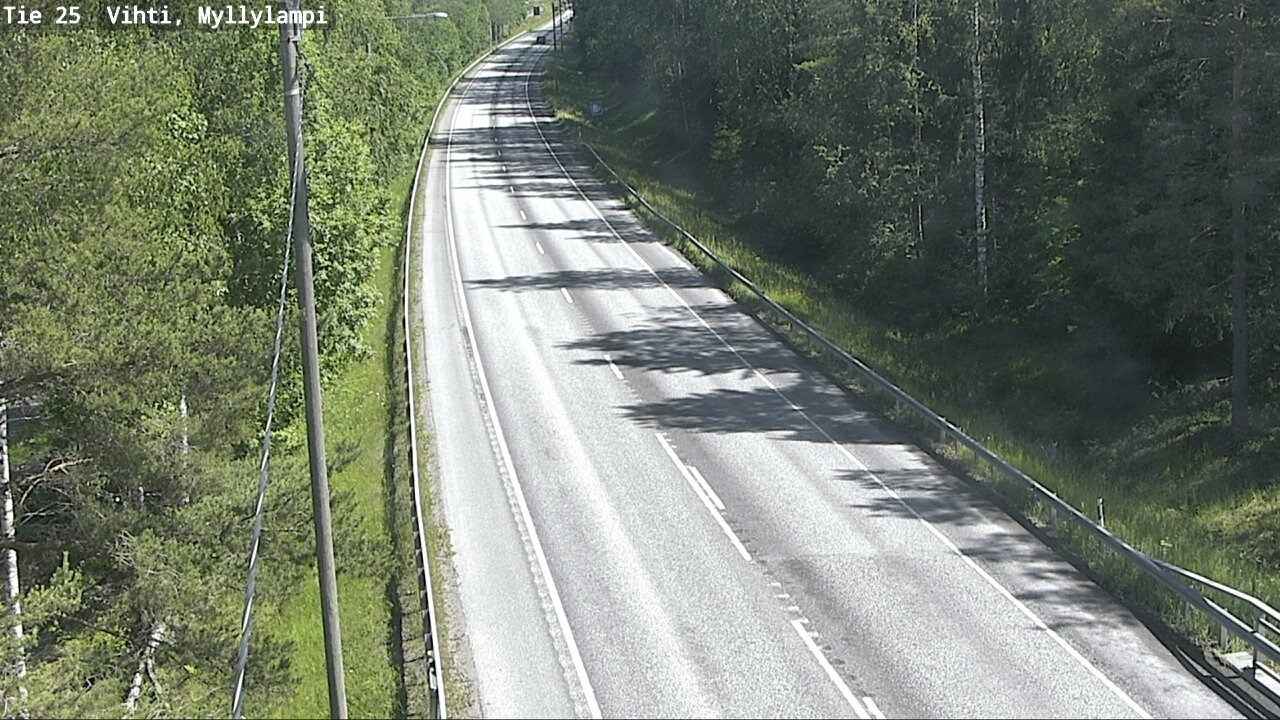 Kelikamerat Kuva Tie 25 Lohja Myllylampi, Lohja, Uusimaa