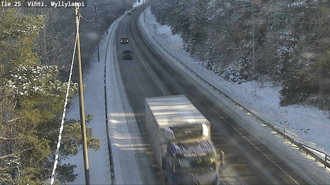 Kelikamerat Kuva Tie 25 Lohja Myllylampi, Lohja, Uusimaa