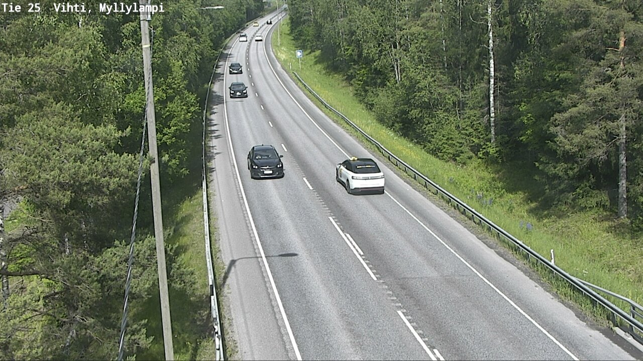 Kelikamerat Kuva Tie 25 Lohja Myllylampi, Lohja, Uusimaa