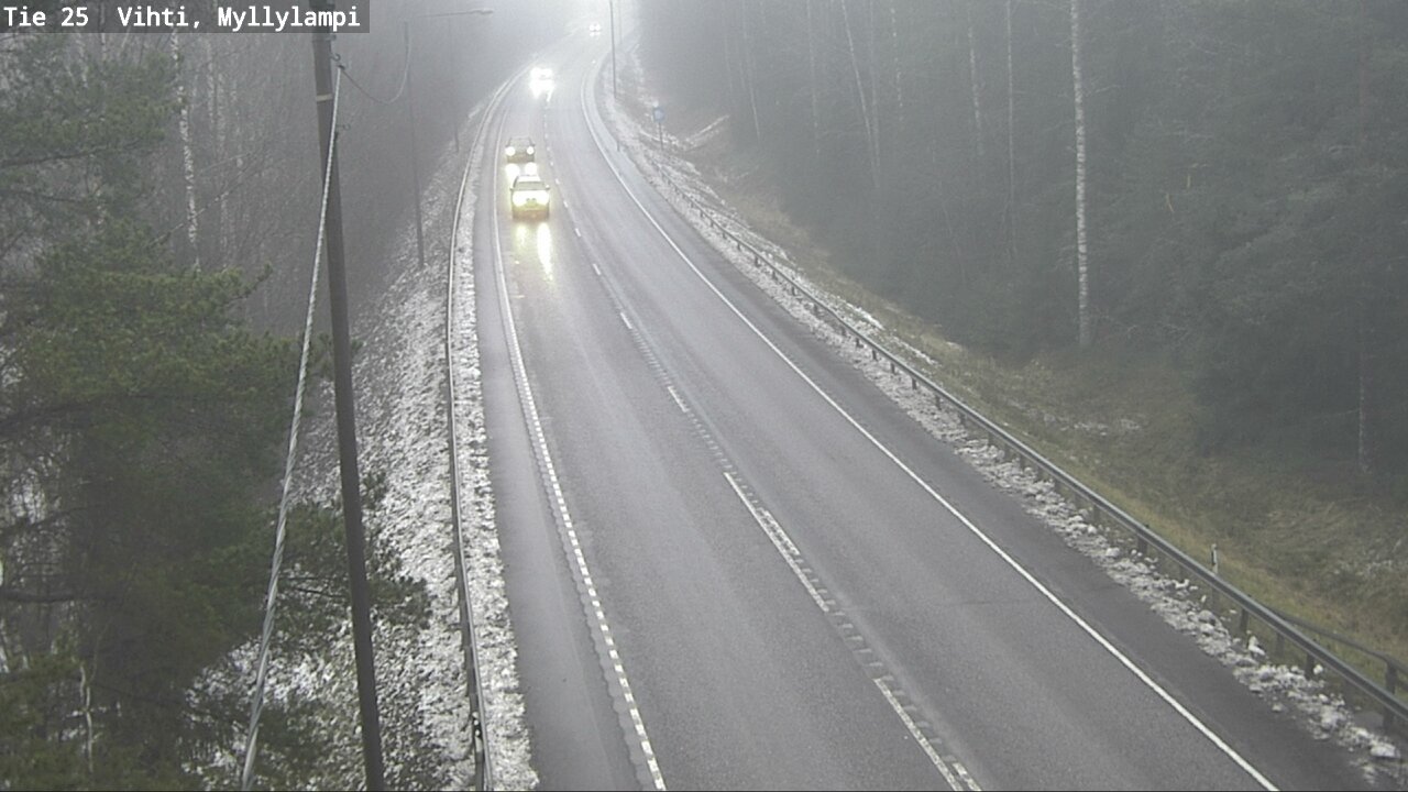 Kelikamerat Kuva Tie 25 Lohja Myllylampi, Lohja, Uusimaa