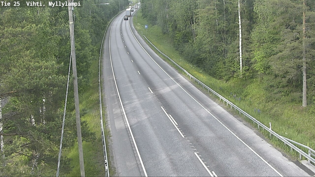 Kelikamerat Kuva Tie 25 Lohja Myllylampi, Lohja, Uusimaa