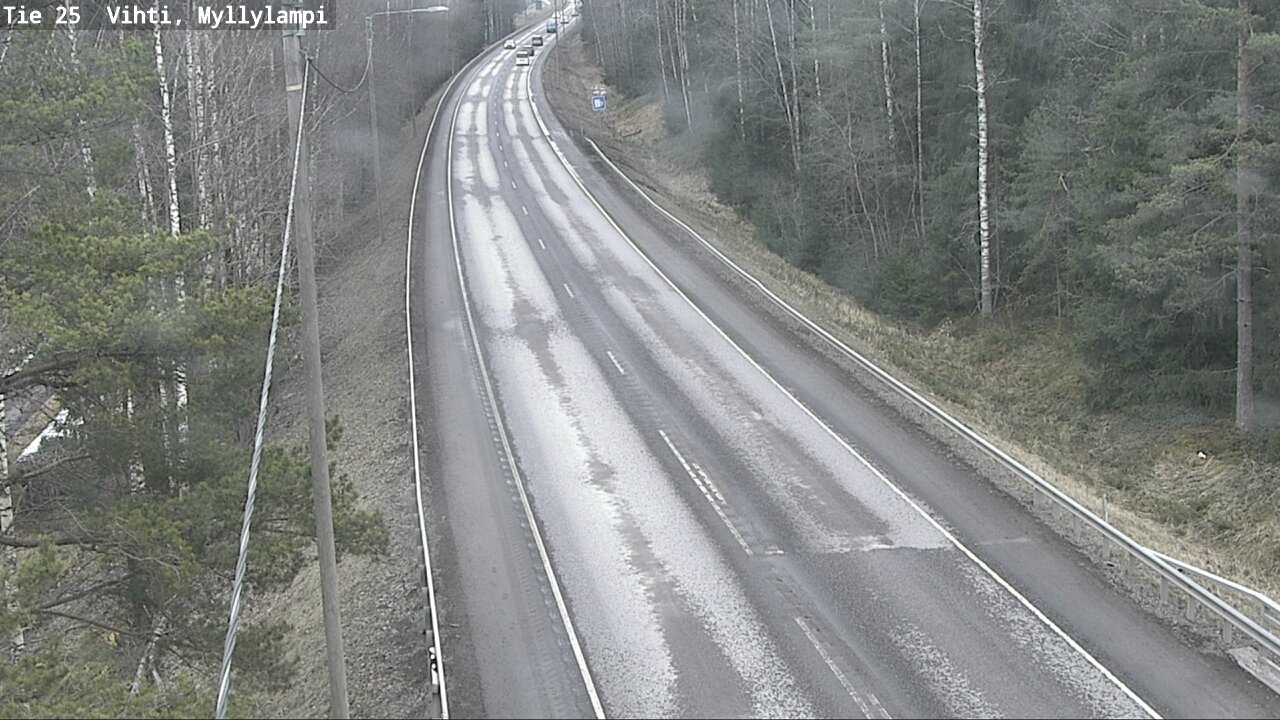 Kelikamerat Kuva Tie 25 Lohja Myllylampi, Lohja, Uusimaa