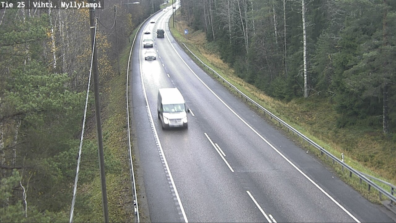 Kelikamerat Kuva Tie 25 Lohja Myllylampi, Lohja, Uusimaa