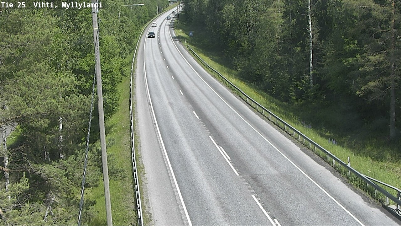 Kelikamerat Kuva Tie 25 Lohja Myllylampi, Lohja, Uusimaa