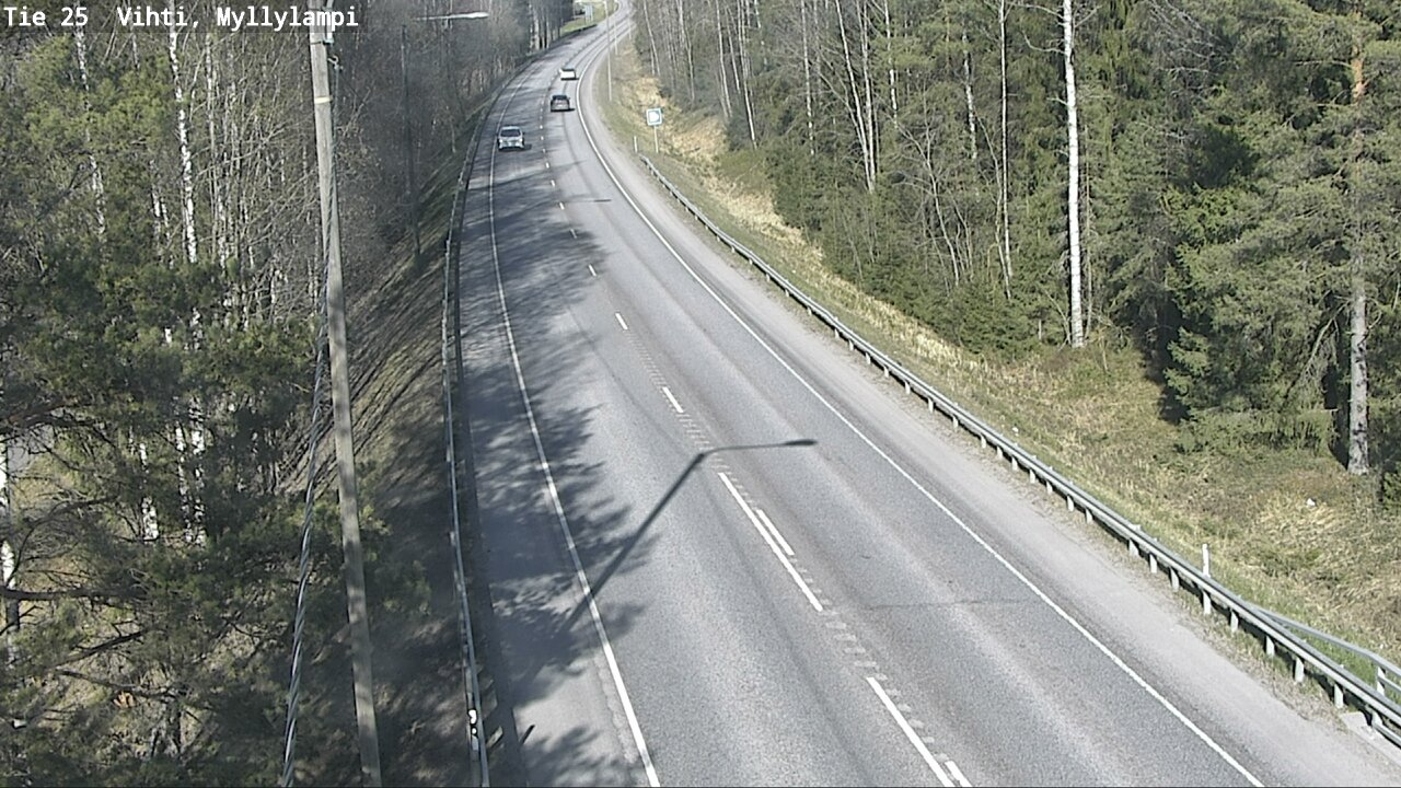 Kelikamerat Kuva Tie 25 Lohja Myllylampi, Lohja, Uusimaa