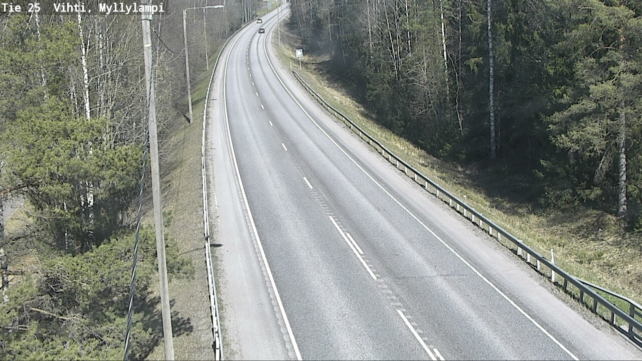 Kelikamerat Kuva Tie 25 Lohja Myllylampi, Lohja, Uusimaa