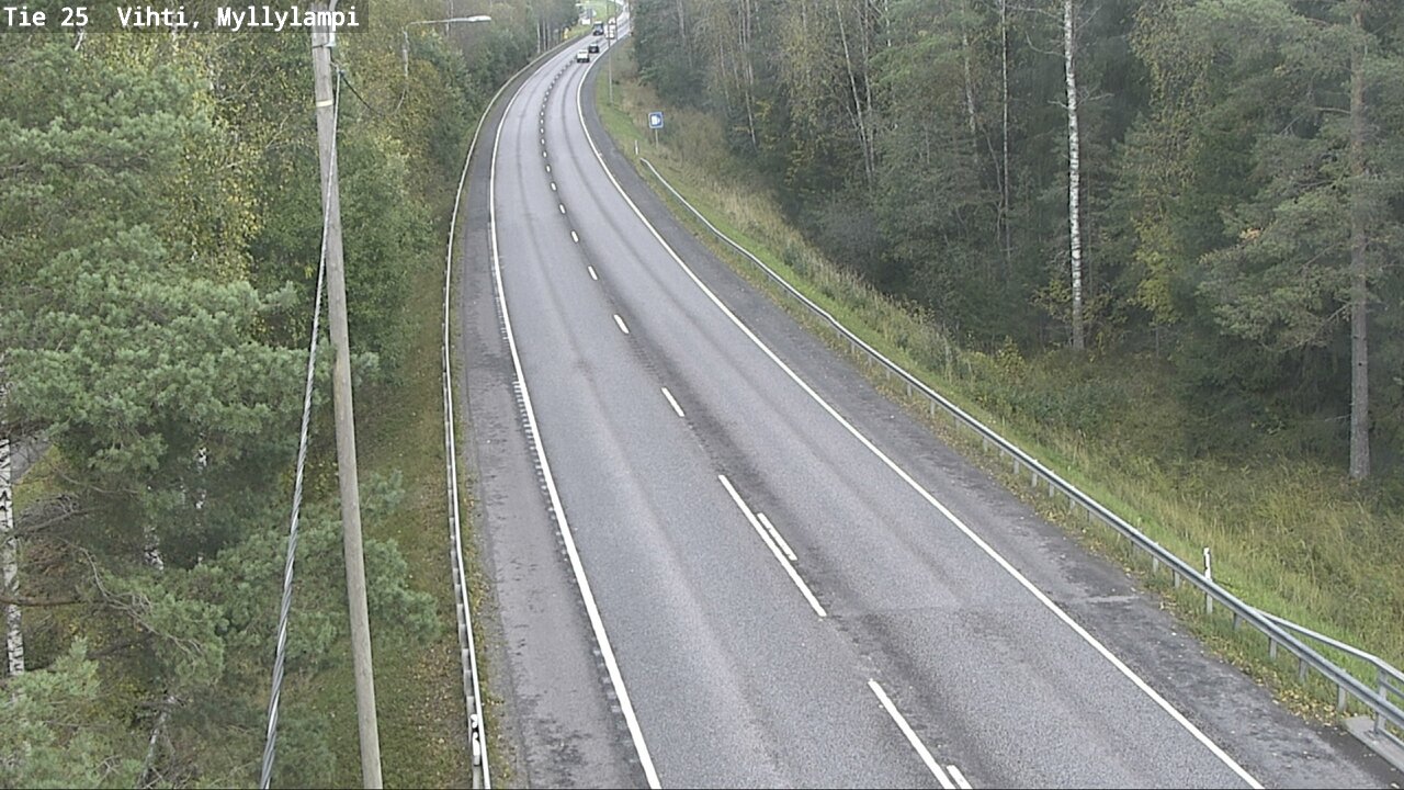 Kelikamerat Kuva Tie 25 Lohja Myllylampi, Lohja, Uusimaa