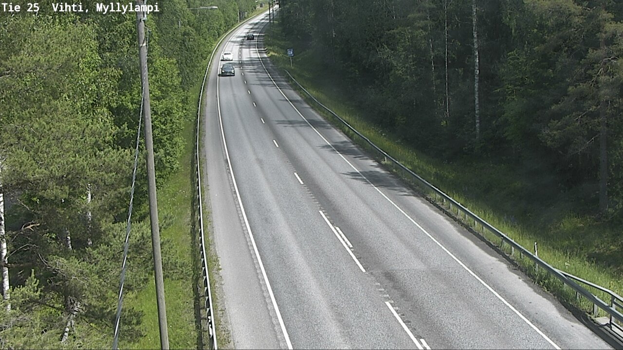 Kelikamerat Kuva Tie 25 Lohja Myllylampi, Lohja, Uusimaa