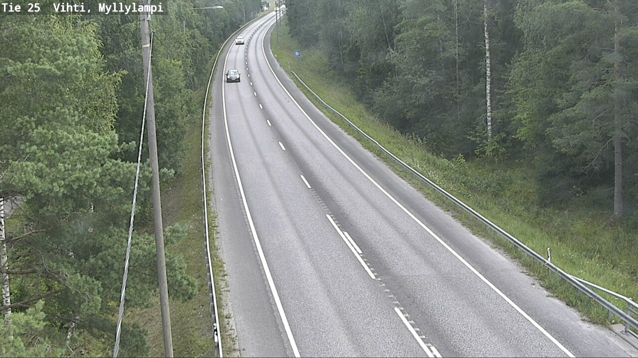 Kelikamerat Kuva Tie 25 Lohja Myllylampi, Lohja, Uusimaa