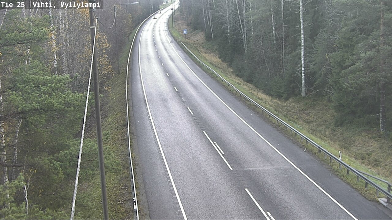 Kelikamerat Kuva Tie 25 Lohja Myllylampi, Lohja, Uusimaa