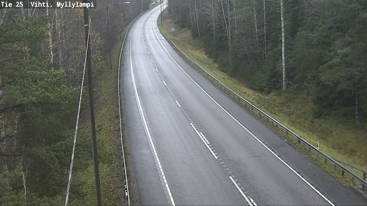 Kelikamerat Kuva Tie 25 Lohja Myllylampi, Lohja, Uusimaa