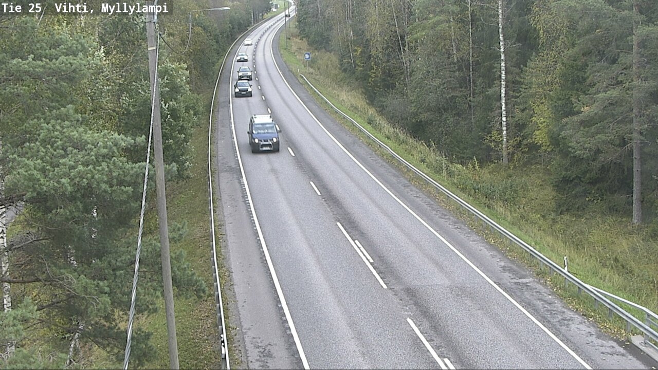 Kelikamerat Kuva Tie 25 Lohja Myllylampi, Lohja, Uusimaa