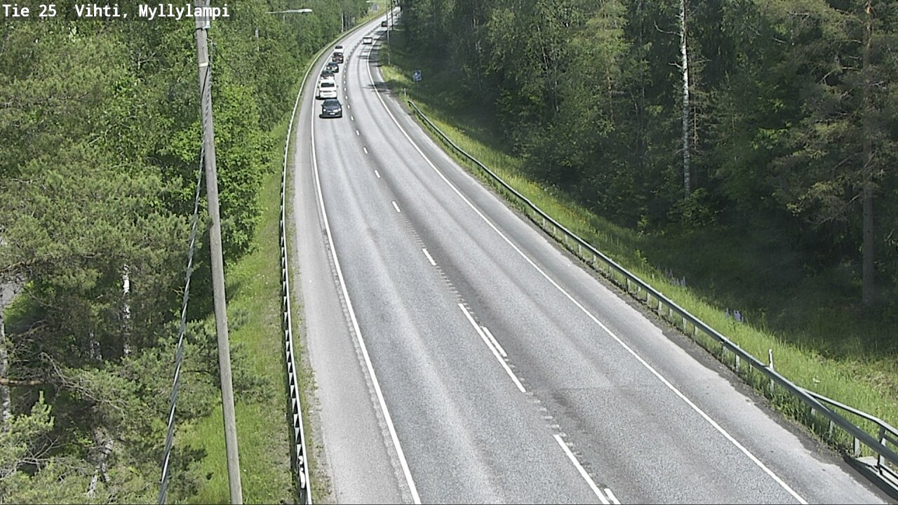 Kelikamerat Kuva Tie 25 Lohja Myllylampi, Lohja, Uusimaa