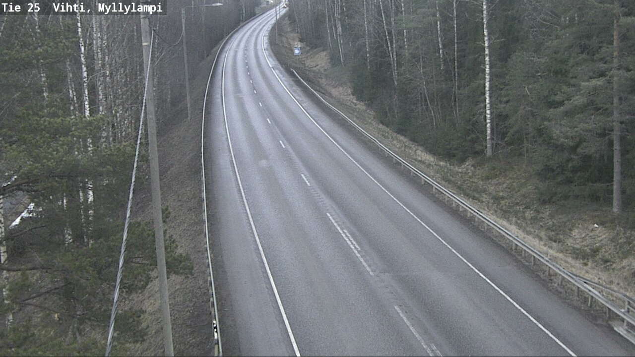 Kelikamerat Kuva Tie 25 Lohja Myllylampi, Lohja, Uusimaa