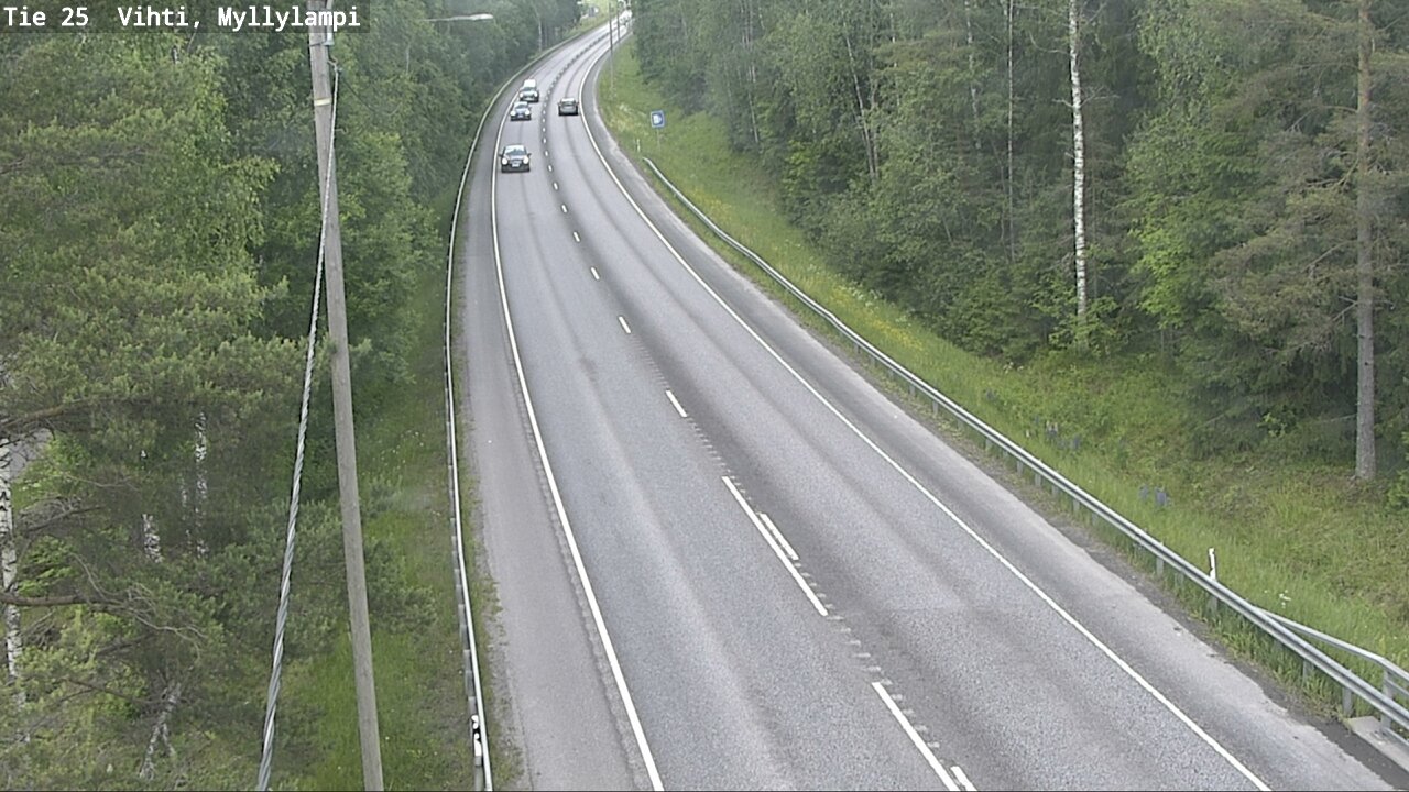 Kelikamerat Kuva Tie 25 Lohja Myllylampi, Lohja, Uusimaa