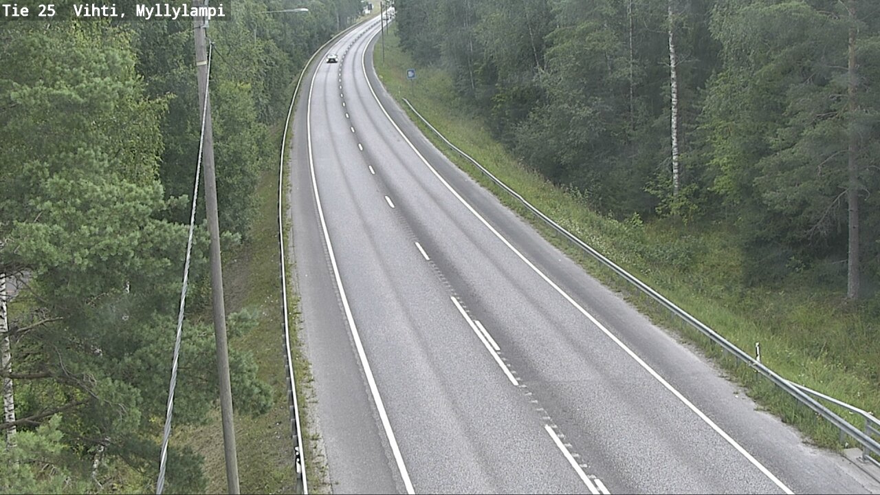Kelikamerat Kuva Tie 25 Lohja Myllylampi, Lohja, Uusimaa