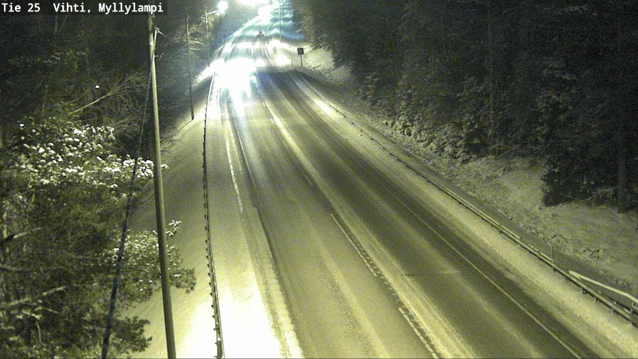 Kelikamerat Kuva Tie 25 Lohja Myllylampi, Lohja, Uusimaa