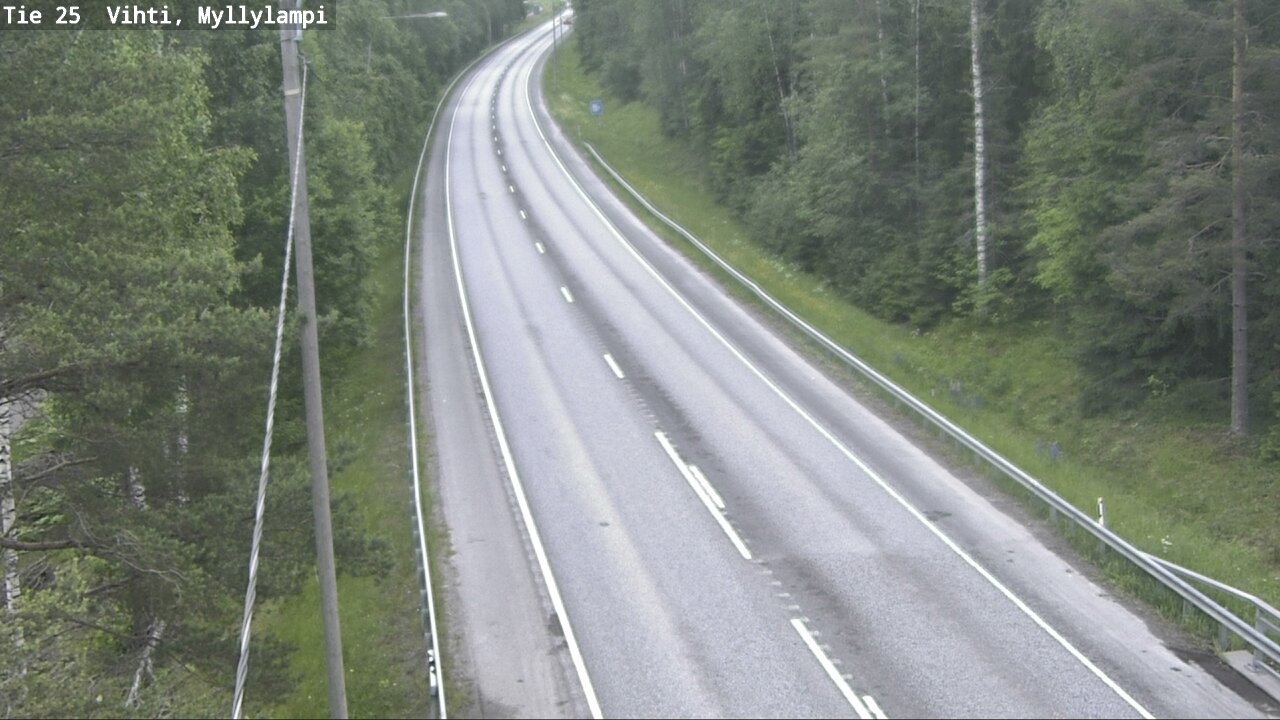 Kelikamerat Kuva Tie 25 Lohja Myllylampi, Lohja, Uusimaa